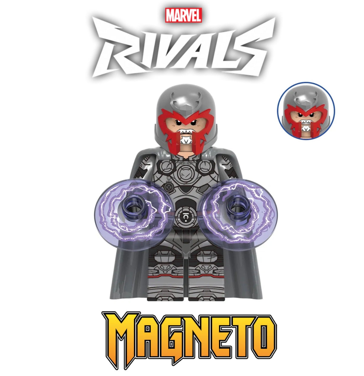 PREVENTE MINIFIGURE MARVEL UNIVERS: MAGNETO RIVALS Custom Disponibilité Novembre 2026