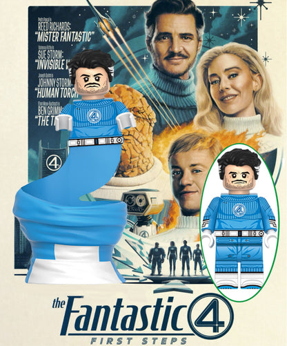 ♥️♥️♥️ MINIFIGURE MARVEL UNIVERS: MISTER FANTASTIC ♥️♥️♥️ custom