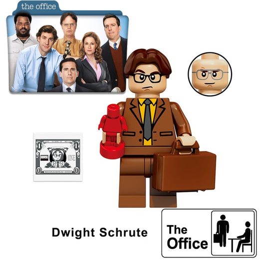 MINIFIGURE THE OFFICE UNIVERS: DWIGHT SCHRUTE Custom