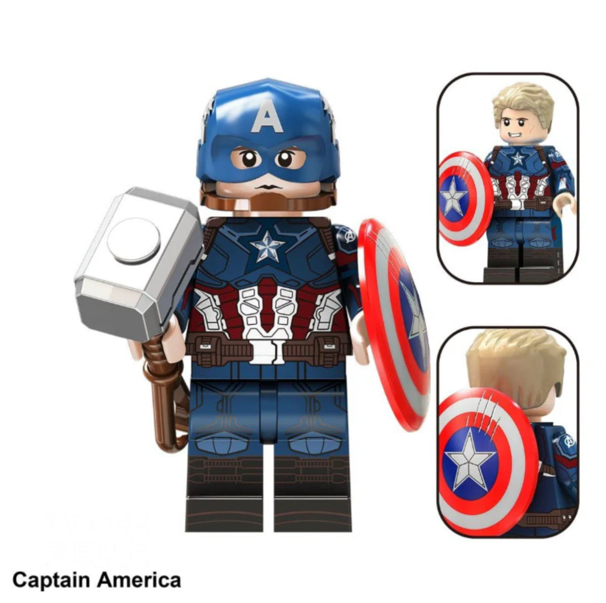 MINIFIGURE MARVEL UNIVERS: CAPTAIN AMERICA custom