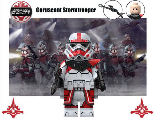 MINIFIGURE STAR WARS UNIVERS: CORUSCANT STORMTROOPER Custom