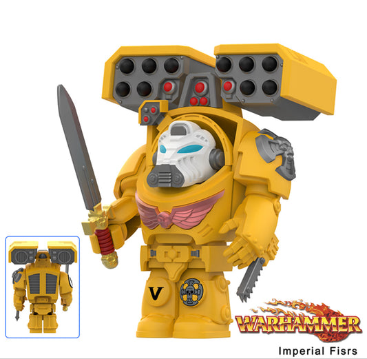 PREVENTE♥️♥️♥️MINIFIGURE WARHAMMER 40K UNIVERS: IMPÉRIAL FISRS custom DISPONIBILITÉ FIN DÉCEMBRE 2025