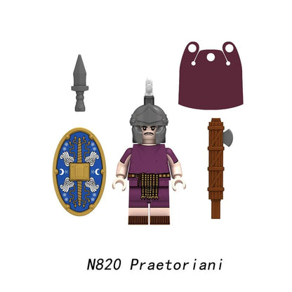 ♥️♥️♥️MINIFIGURE EMPIRE ROMAIN UNIVERS: ROMAIN PRAETORIANI (gardes du corps des empereurs)♥️♥️♥️custom