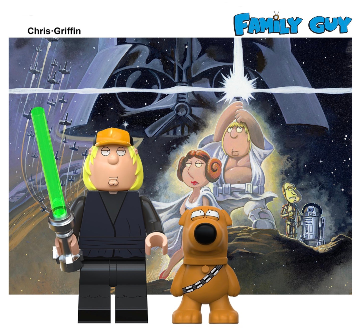 MINIFIGURE FAMILY GUY UNIVERS: CHRIS GRIFFIN (STAR WARS) Custom