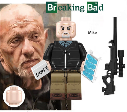 MINIFIGURE BREAKING BAD UNIVERS: MIKE custom