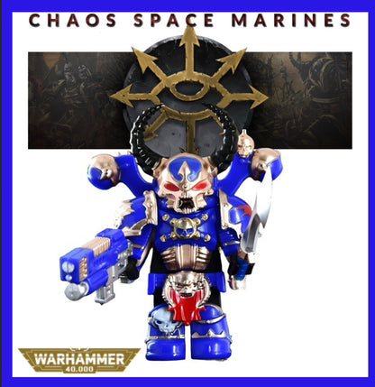 PREVENTE MINIFIGURE WARHAMMER 40K UNIVERS: NIGHT LORDS custom Disponibilité fin juin 2026