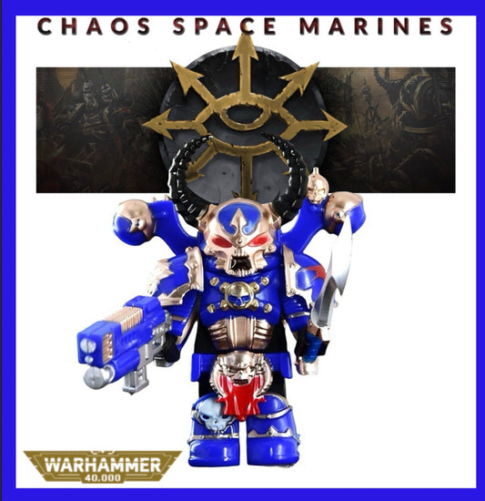 PREVENTE MINIFIGURE WARHAMMER 40K UNIVERS: NIGHT LORDS custom Disponibilité fin juin 2026