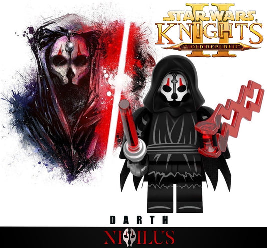 ⭐️⭐️⭐️MINIFIGURE STAR WARS UNIVERS: SITH DARTH NIHILUS ⭐️⭐️⭐️Custom