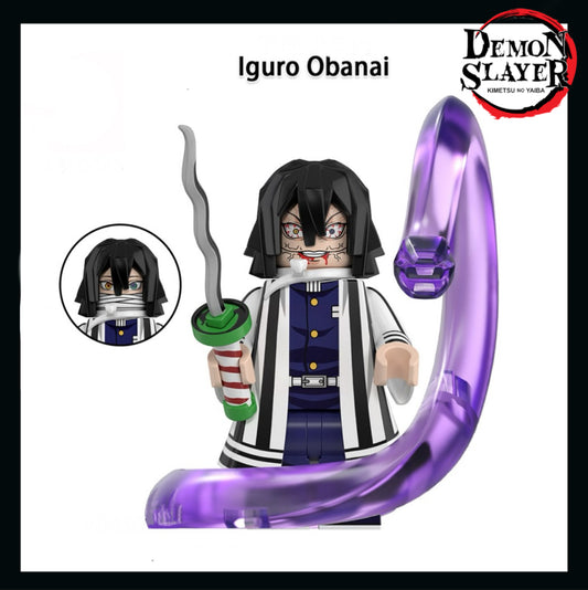 PRÉVENTE♥️♥️♥️MINIFIGURE DÉMON SLAYER UNIVERS: IGURO OBANAI ♥️♥️♥️custom Disponibilité Septembre 2025