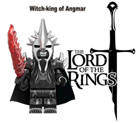 MINIFIGURE LOTR/HOBBIT/TROP UNIVERS: WITCH-KING OF ANGMAR CUSTOM