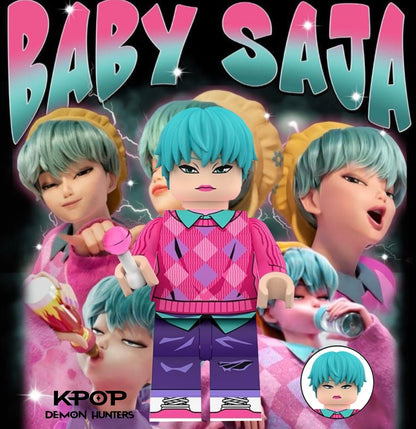♥️♥️♥️MINIFIGURE K-POP DÉMON HUNTER UNIVERS : BABY ♥️♥️♥️custom