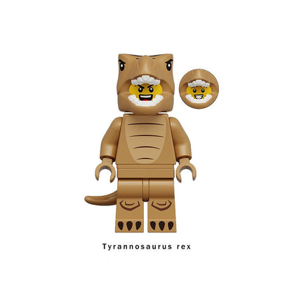 MINIFIGURE DÉGUISEMENT UNIVERS:T-REX custom