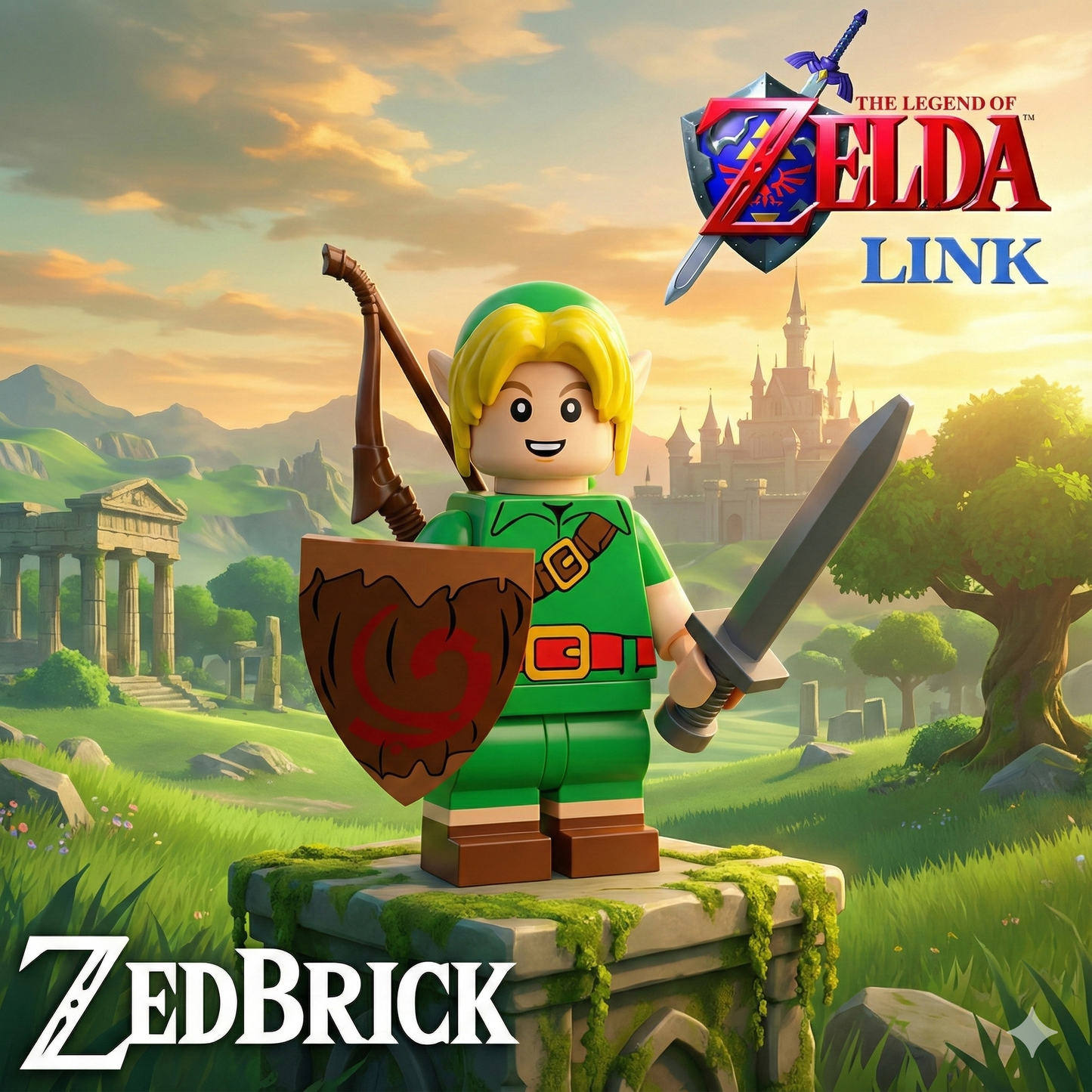 PREVENTE MINIFIGURE LEGEND OF ZELDA: LINK CUSTOM Disponibilité fin janvier 2026