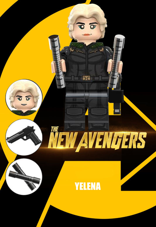 MINIFIGURE MARVEL UNIVERS: YELENA (THE NEW AVENGERS) custom