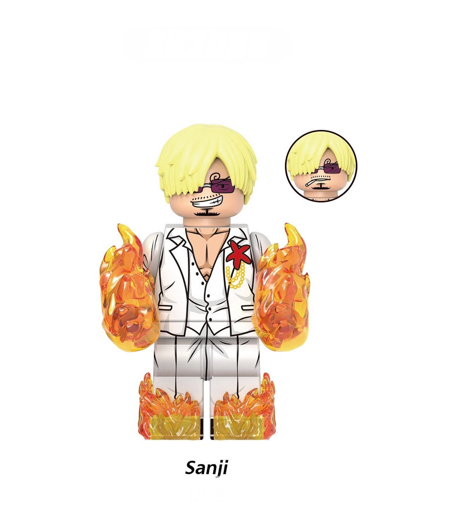 PREVENTE♥️♥️MINIFIGURE ONE PEACE: SANJI ♥️♥️custom Disponibilité fin Décembre 2024