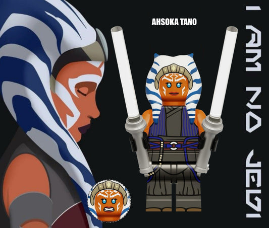 ♥️♥️MINIFIGURE STAR WARS UNIVERS: AHSOKA TANO ♥️♥️CUSTOM