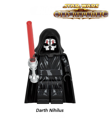 PREVENTE MINIFIGURE STAR WARS UNIVERS: DARTH NIHILUS CUSTOM Disponibilité fin septembre 2025