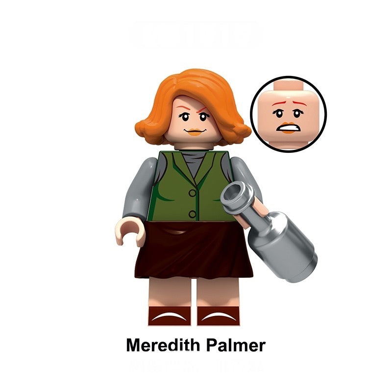 MINIFIGURE THE OFFICE UNIVERS: MEREDITH PALMER Custom