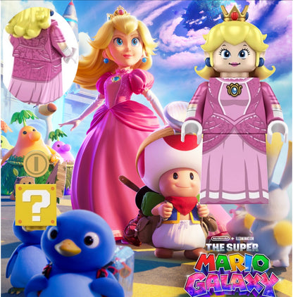 MINIFIGURE SUPER MARIO GALAXIE UNIVERS: PRINCESS PEACH custom