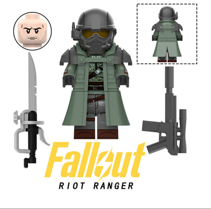 MINIFIGURE FALLOUT UNIVERS: RIOT RANGER CUSTOM