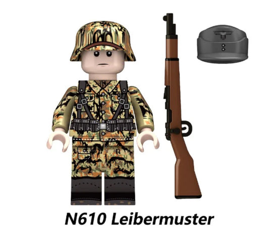 ♥️♥️MINIFIGURE MILITAIRE UNIVERS: Leibermuster  ♥️♥️custom