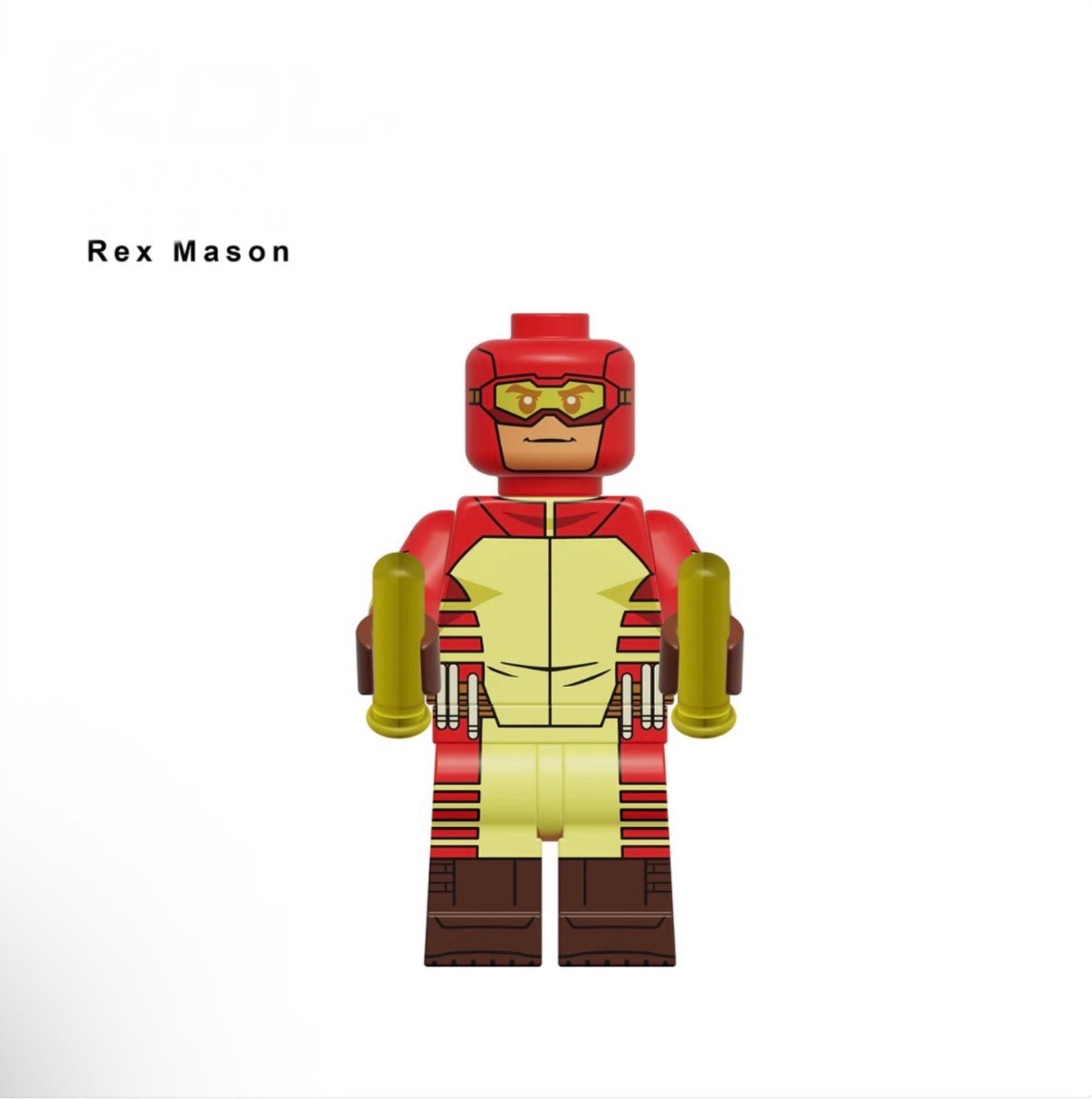 MINIFIGURE INVINCIBLE UNIVERS : REX MESON custom