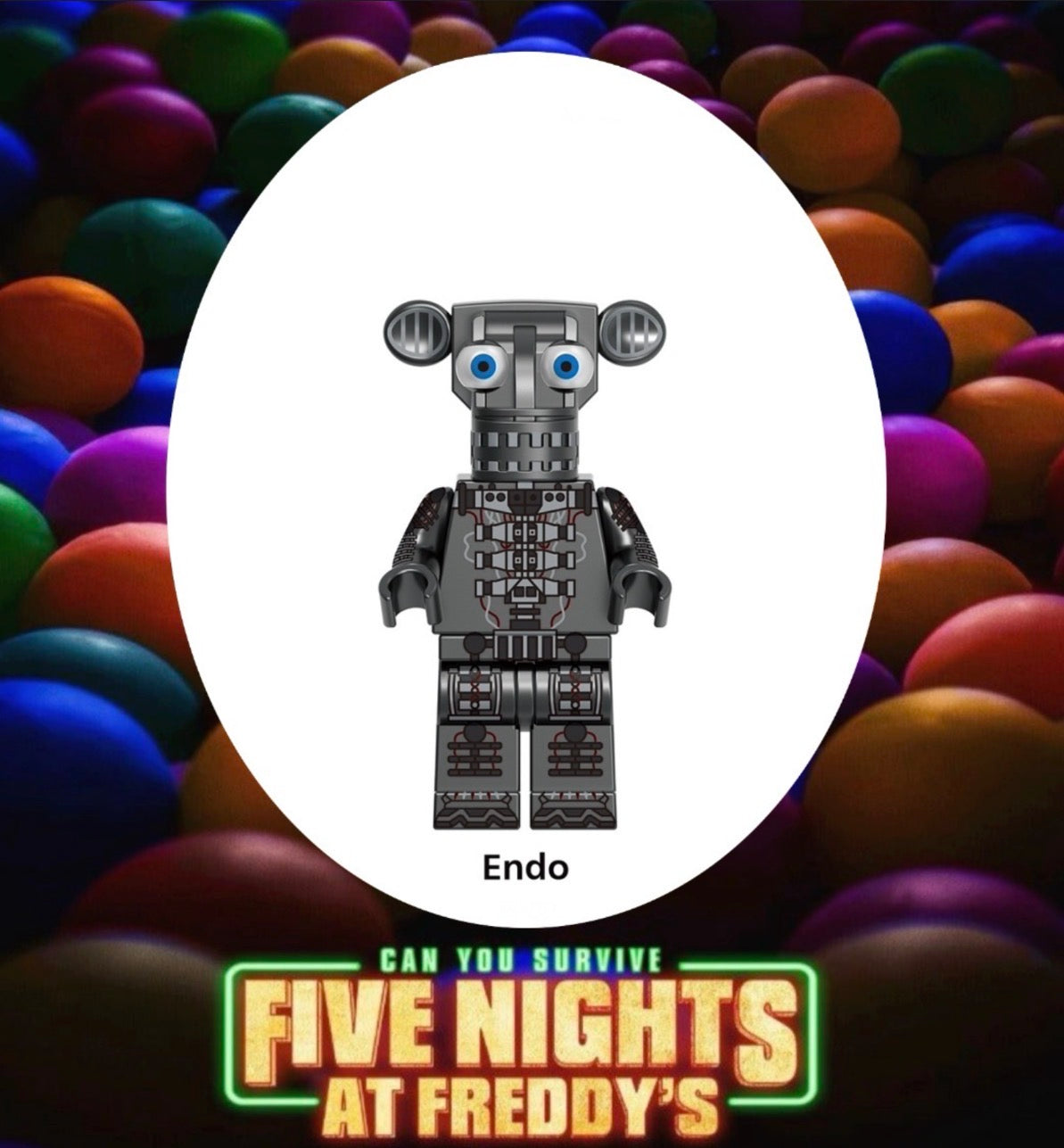 MINIFIGURE HORREUR UNIVERS: ENDO "FIVE NIGHTS AT FREDDY’S"CUSTOM