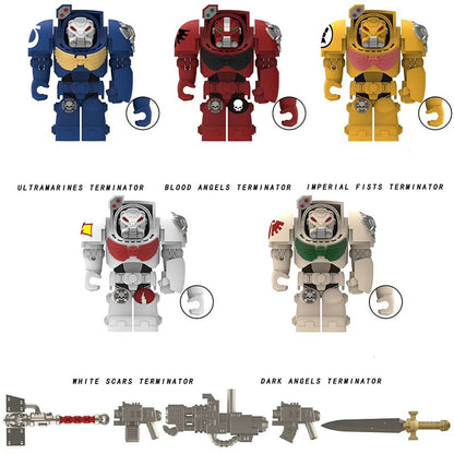 ⭐️⭐️⭐️MINIFIGURE WARHAMMER 40K UNIVERS: ULTRAMARINES TERMINATOR ⭐️⭐️⭐️custom