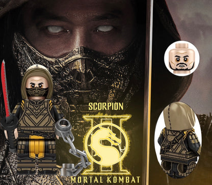 MINIFIGURE MORTAL COMBAT UNIVERS: SCORPION custom
