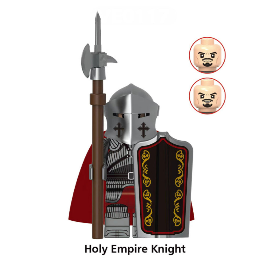 MINIFIGURE MÉDIÉVALE UNIVERS: HOLY EMPIRE KNIGHT Custom
