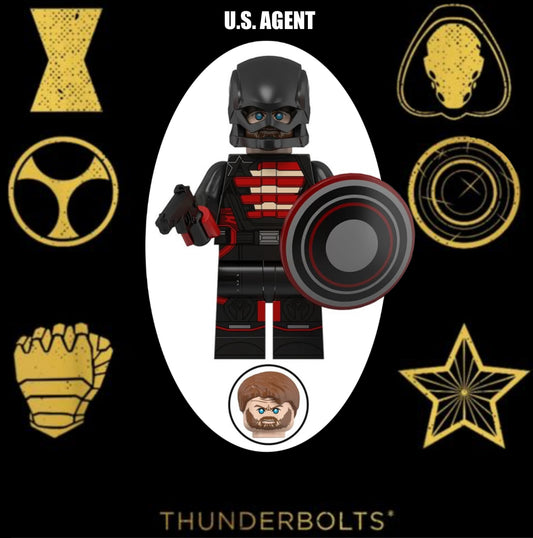 PREVENTE MINIFIGURE MARVEL UNIVERS: U.S. AGENT (THUNDERBOLTS*) custom Disponibilité Mai 2025