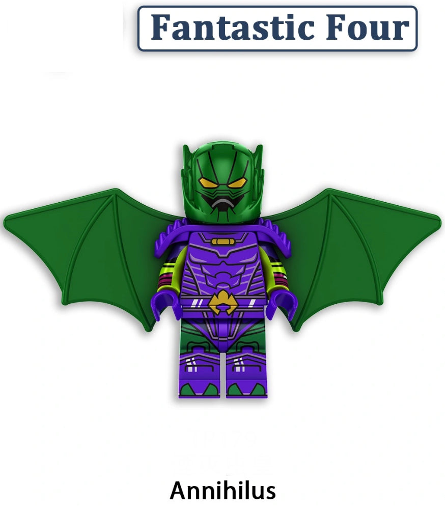 MINIFIGURE FANTASTIC FOUR  ANNIHILUS custom