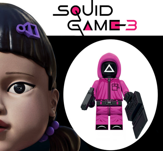 MINIFIGURE SQUID GAME UNIVERS: AGENT D’EXÉCUTION custom