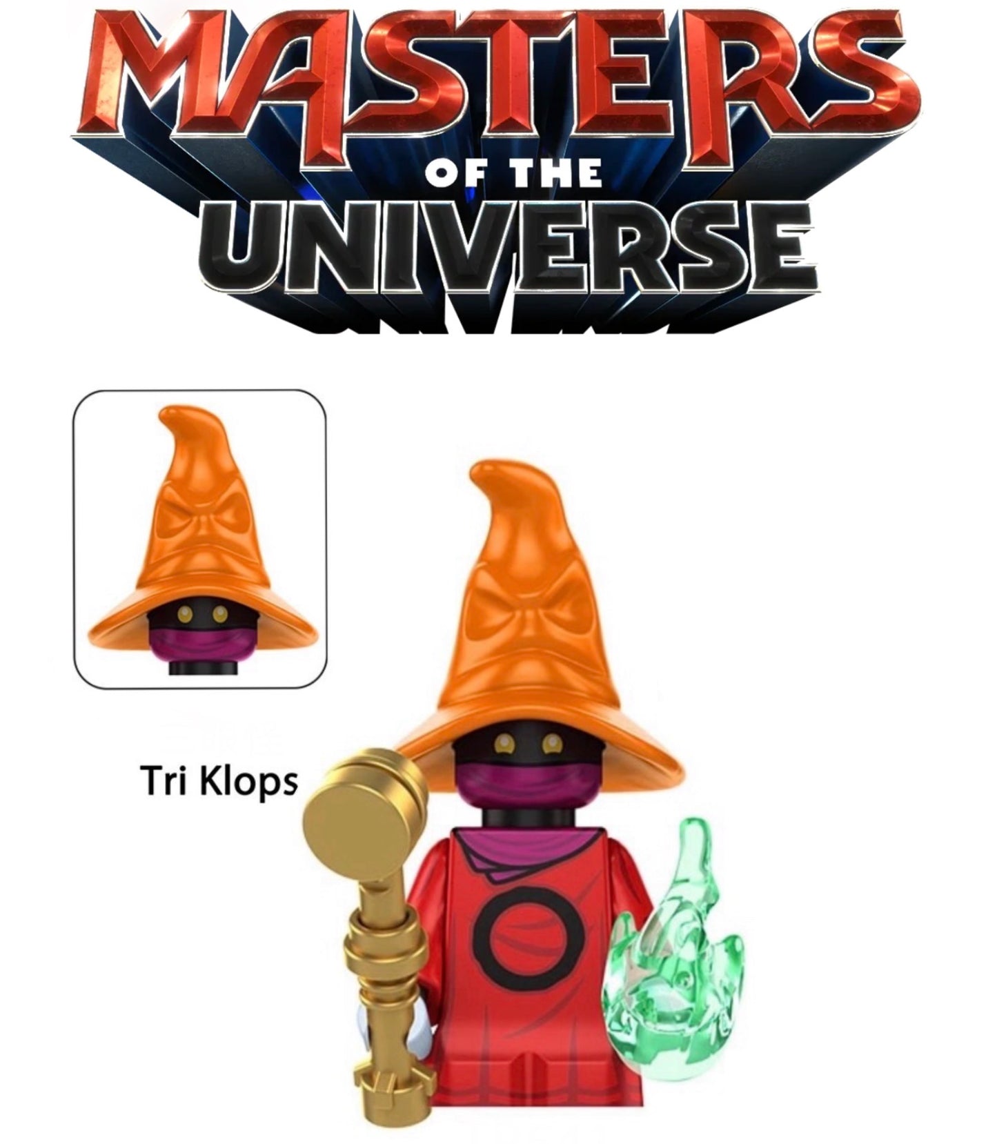PREVENTE MINIFIGURE MASTERS OF THE UNIVERSE: TRI KLOPS Custom Disponibilité juillet 2026