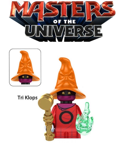 PREVENTE MINIFIGURE MASTERS OF THE UNIVERSE: TRI KLOPS Custom Disponibilité juillet 2026