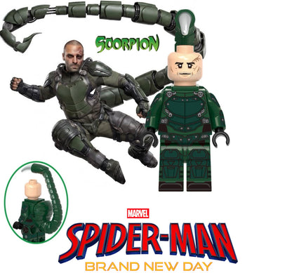 PREVENTE MINIFIGURE MARVEL UNIVERS: SPIDER-MAN BRAND NEW DAY SCORPION Custom Disponibilité mi-septembre 2026