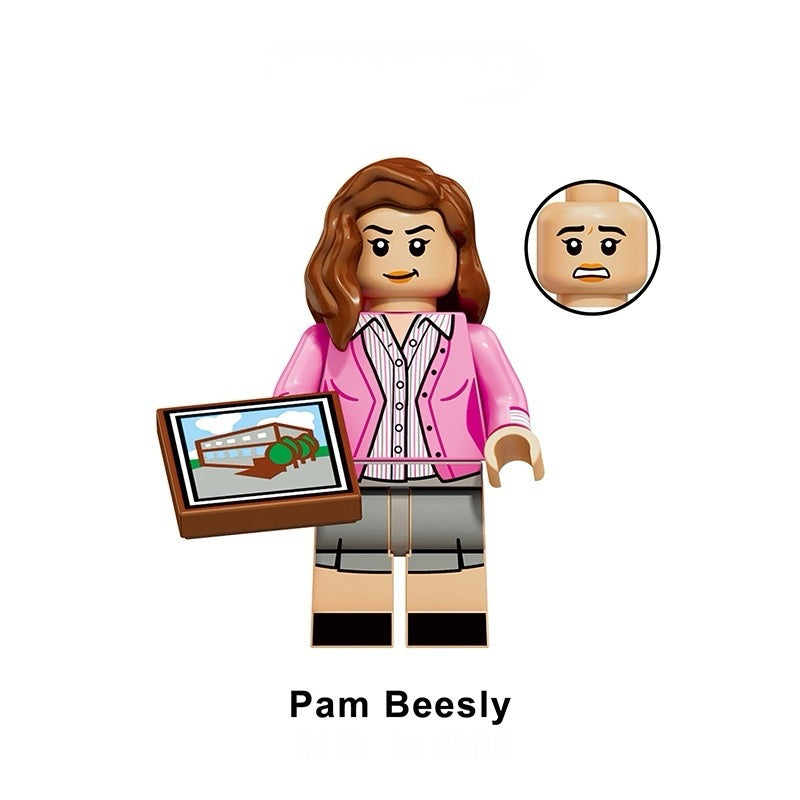 MINIFIGURE THE OFFICE UNIVERS: PAM BEESLY Custom