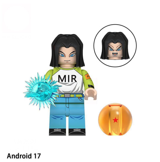 MINIFIGURE DBZ: ANDROÏD 17 Custom