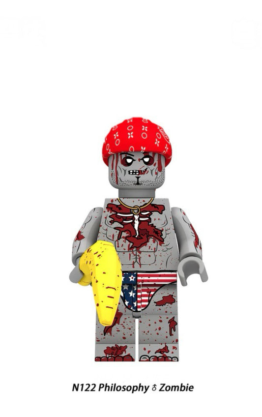 MINIFIGURE ZOMBIE UNIVERS : PHYLOSOPHY ZOMBIE Custom