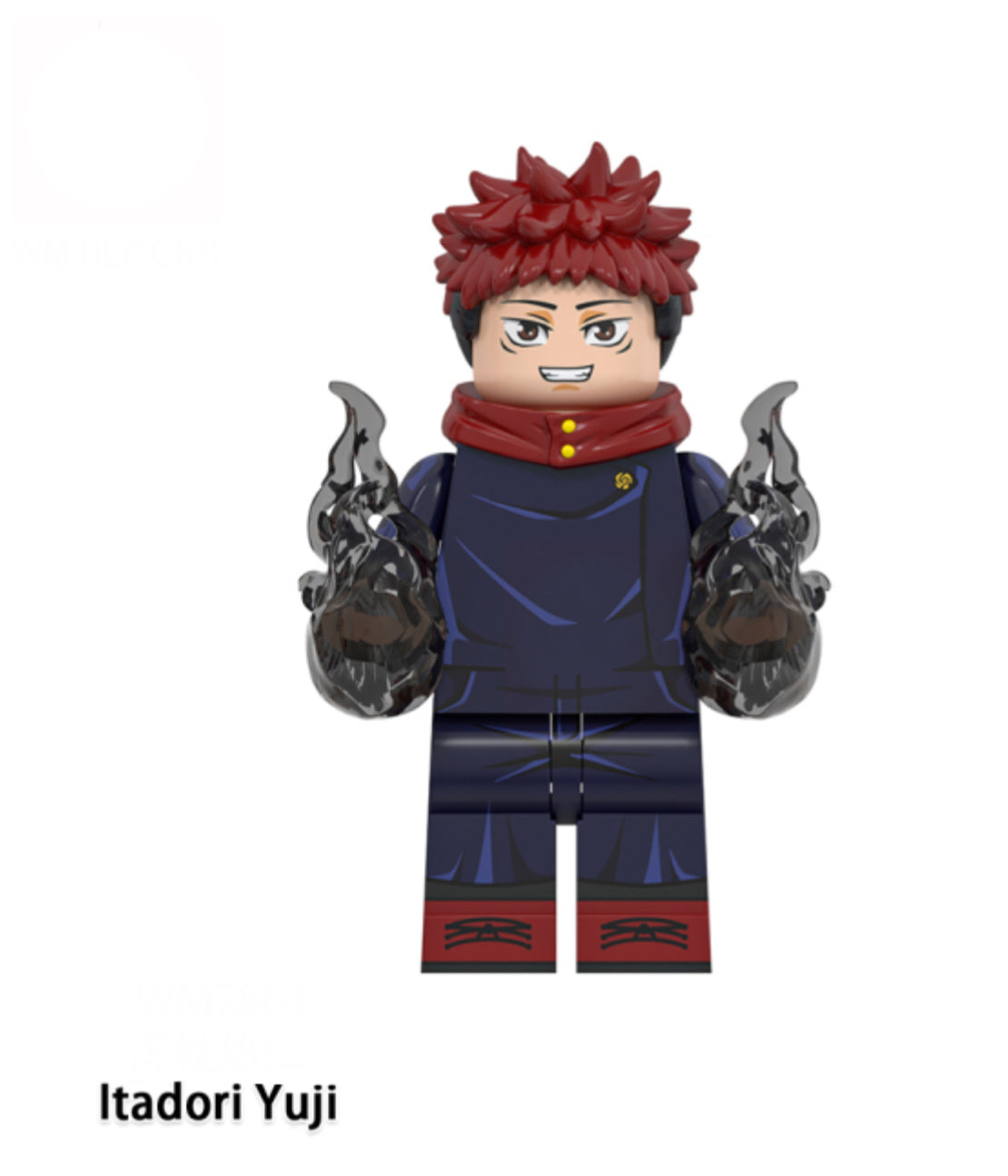 MINIFIGURE JUJUTSU KAISEN UNIVERS : ITADORI YUJI custom