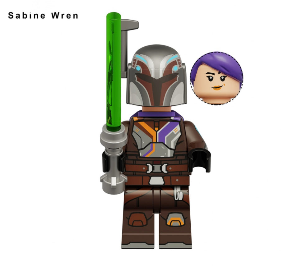 ♥️♥️MINIFIGURE STAR WARS UNIVERS: SABINE WREN WITH JETPACK ♥️♥️CUSTOM