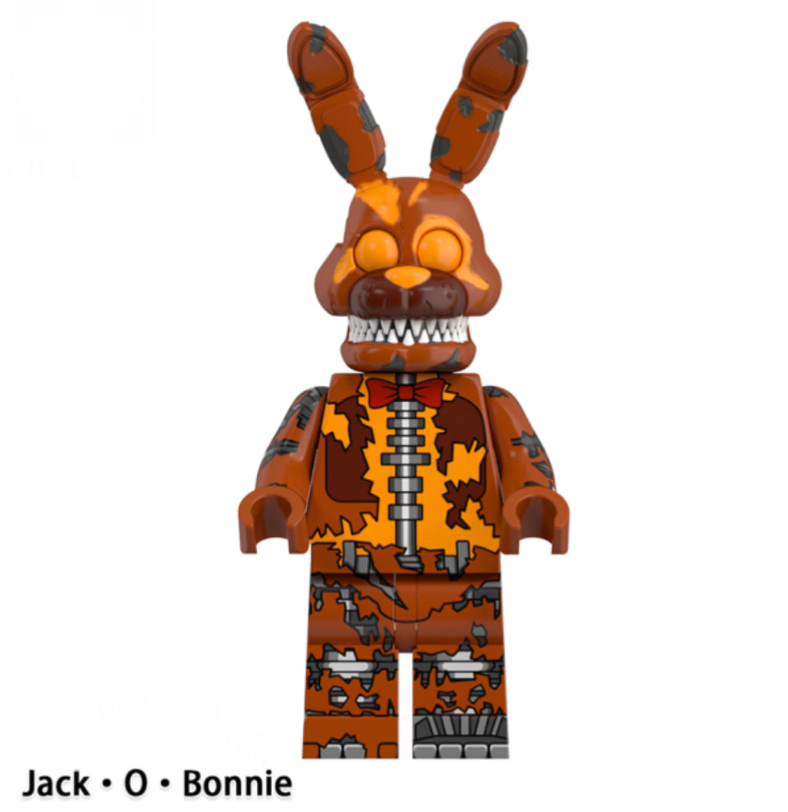 PREVENTE FIVE NIGHTS AT FREDDY’S MINIFIGURES UNIVERS: JACK-O-BONNIE CUSTOM Disponibilité décembre 2024