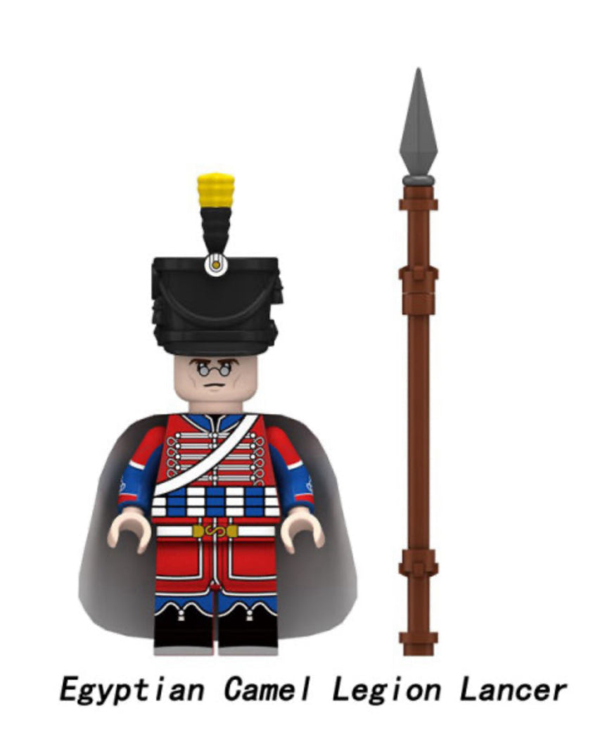 MINIFIGURE SOLDAT EGYPTIAN CAMEL LÉGION LANCER  Custom