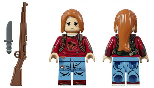 MINIFIGURE LAST OF US ELLIE  CUSTOM