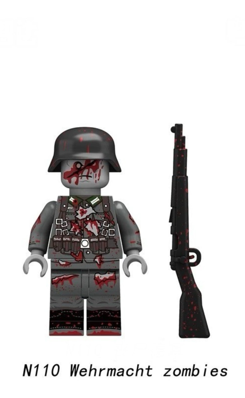 MINIFIGURE ZOMBIE UNIVERS : WEHRMACHT ZOMBIE Custom