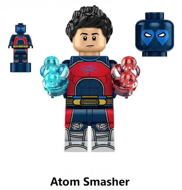 MINIFIGURE BLACK ADAM "Atom Smasher" Custom