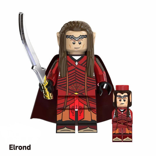 MINIFIGURE LOTR/HOBBIT UNIVERS:  ELROND CUSTOM
