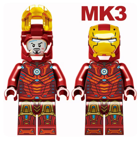 MINIFIGURE MARVEL UNIVERS: IRON MAN MKIII custom