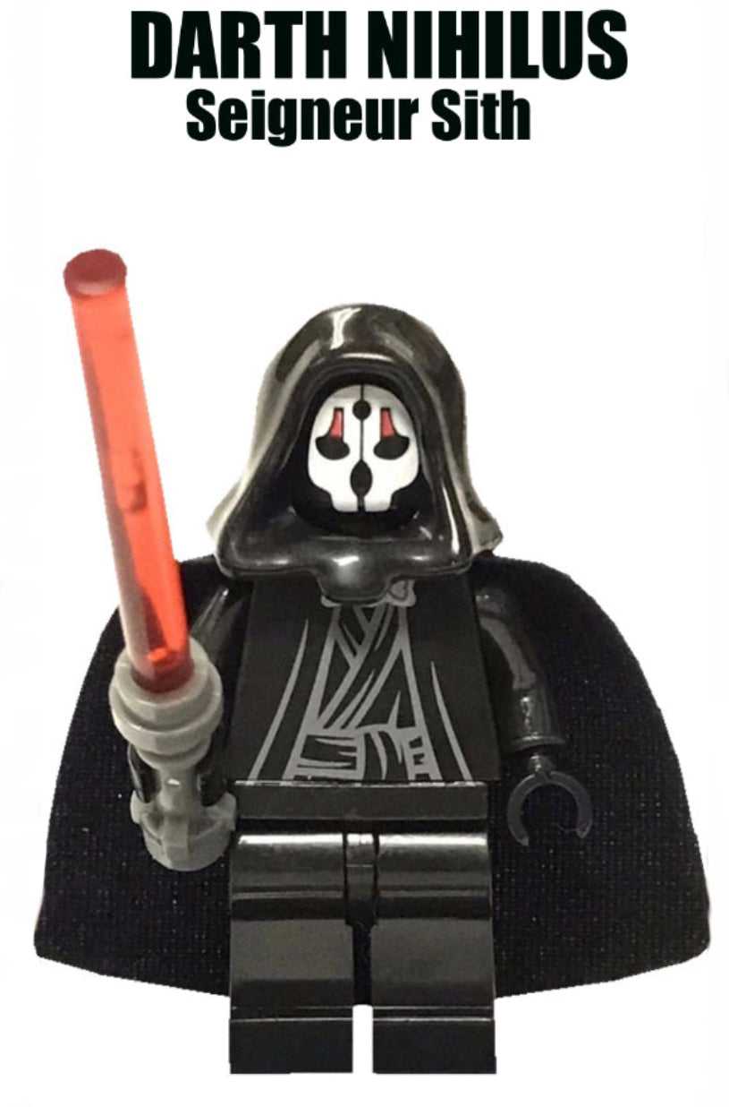 MINIFIGURE SITH DARTH NIHILUS custom