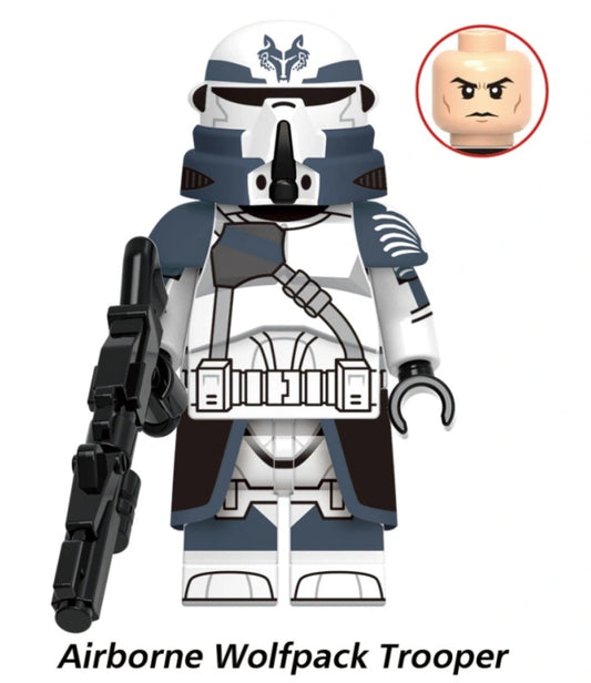 MINIFIGURE AIRBORNE WOLFPACK TROOPER CUSTOM